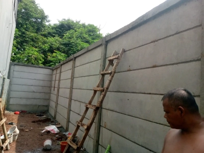 Pagar Dinding Panel Beton