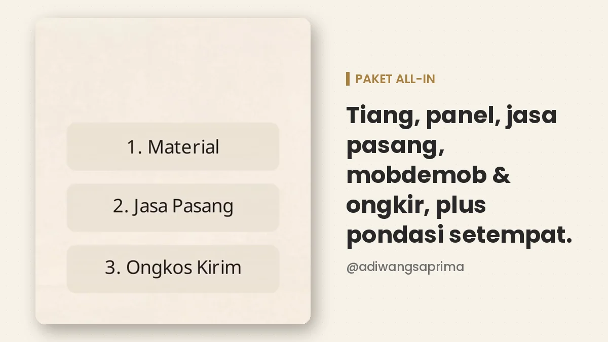 paket all-in pagar panel beton